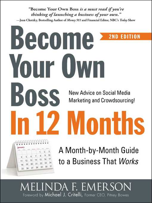 Title details for Become Your Own Boss in 12 Months by Melinda Emerson - Wait list